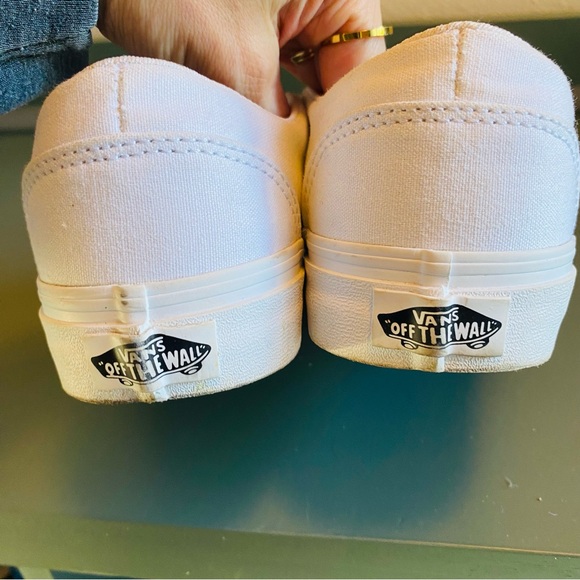 VANS Custom Hand Painted Butterfly Slip On Sneakers - Picture 6 of 8